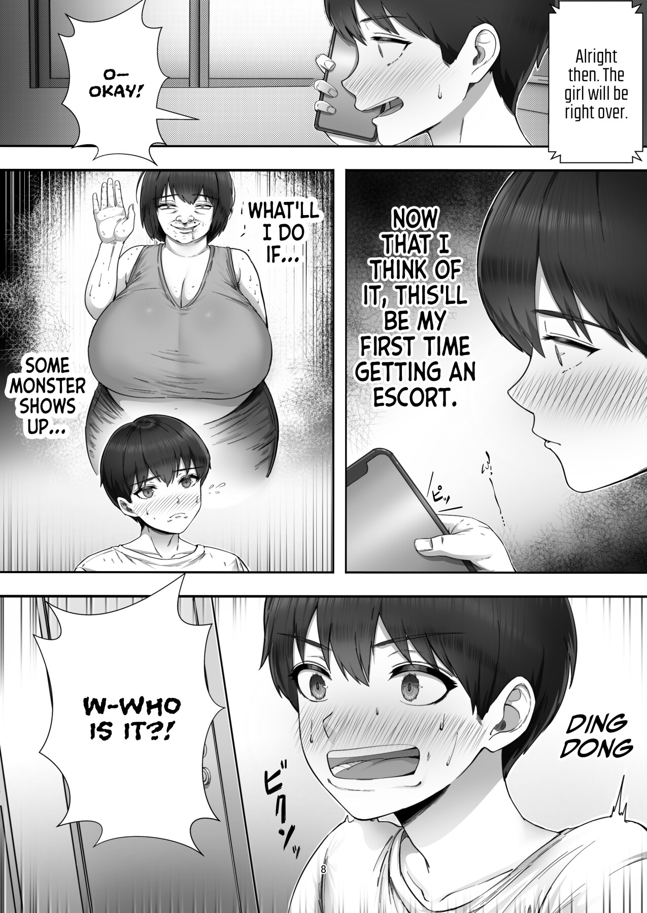 Hentai Manga Comic-When I Ordered a Call Girl My Mom Actually Showed Up.-Read-7